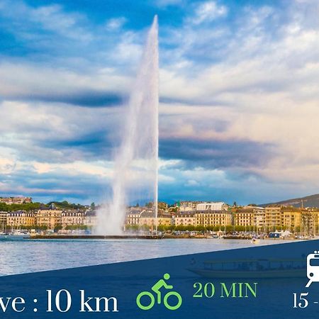 Homey Coloc Goodlife - Colocation Moderne - Chambres Privees - Wifi Et Netflix - Au Pied Du Tram Pour Geneve Ambilly Eksteriør bilde