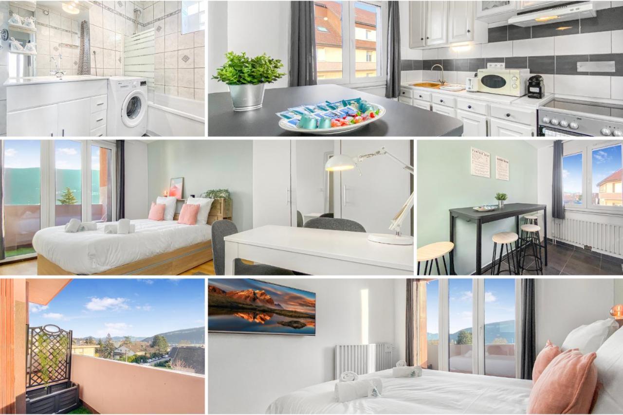 Homey Coloc Goodlife - Colocation Moderne - Chambres Privees - Wifi Et Netflix - Au Pied Du Tram Pour Geneve Ambilly Eksteriør bilde