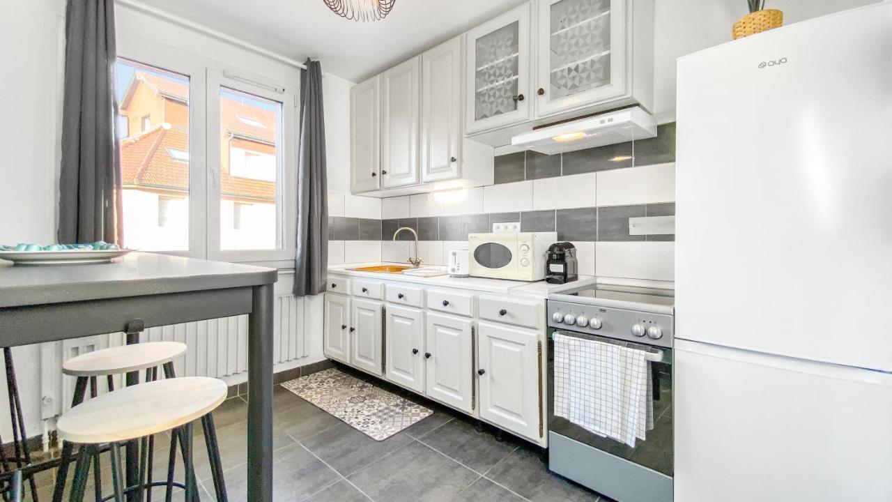 Homey Coloc Goodlife - Colocation Moderne - Chambres Privees - Wifi Et Netflix - Au Pied Du Tram Pour Geneve Ambilly Eksteriør bilde