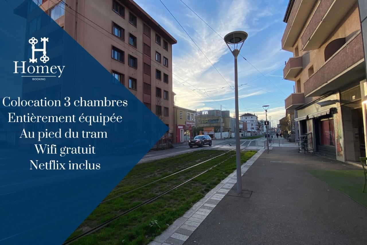 Homey Coloc Goodlife - Colocation Moderne - Chambres Privees - Wifi Et Netflix - Au Pied Du Tram Pour Geneve Ambilly Eksteriør bilde